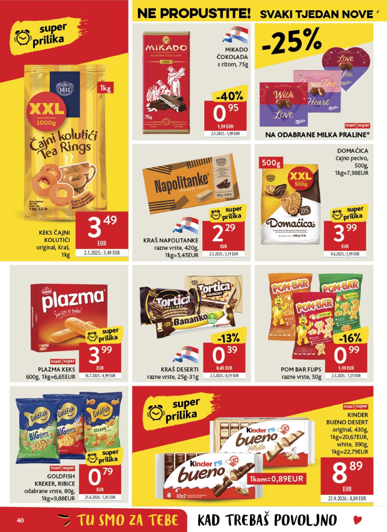 Leták Konzum - 14.10.2026 - 20.10.2026. Strana 40