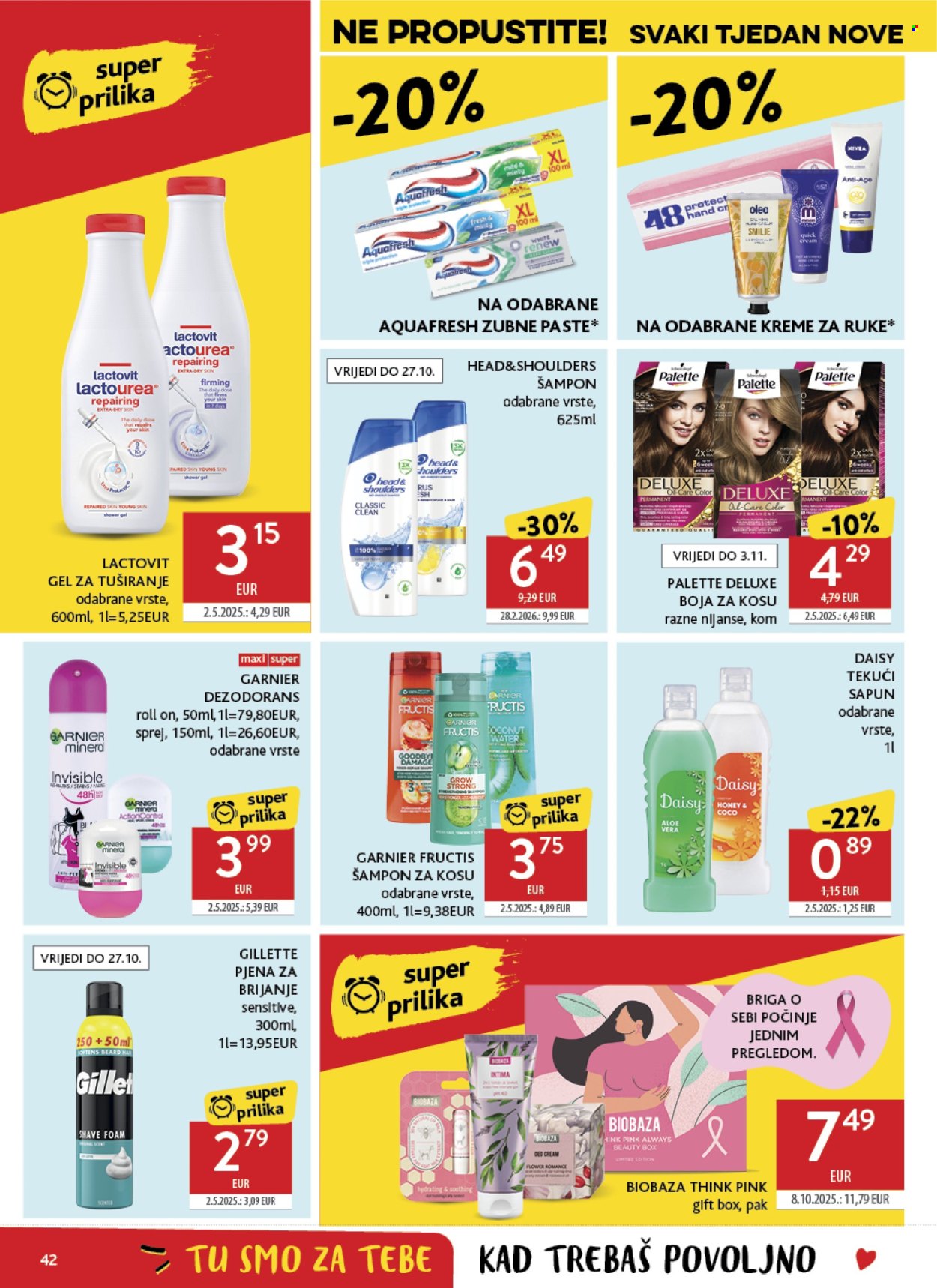 Leták Konzum - 14.10.2026 - 20.10.2026. Strana 42
