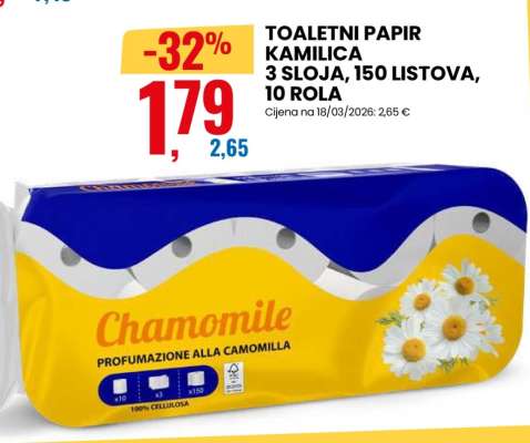 Toaletni papir kamilica