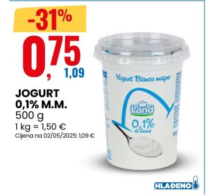 JOGURT 0,1% M.M.