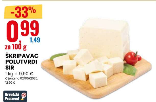 ŠKRIPAVAC POLUTVRDI SIR