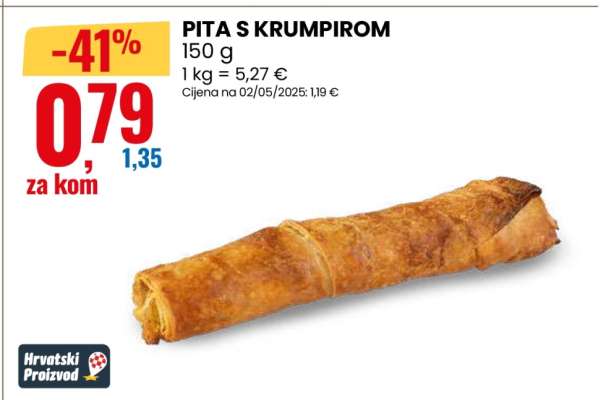 Pita s krumpirom