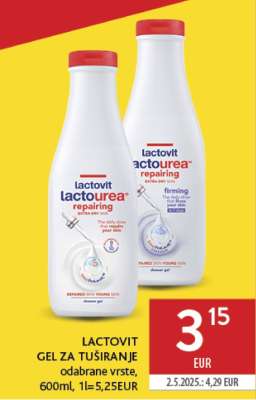 LACTOVIT Gel za tuširanje