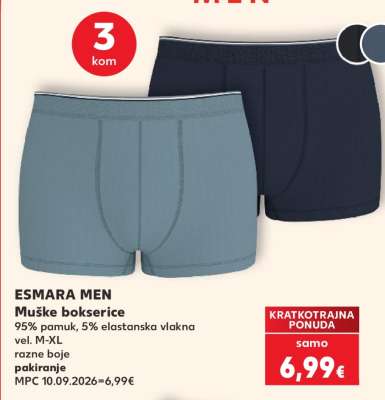 ESMARA MEN Muške bokserice