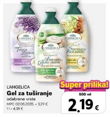 L'Angelica Gel za tuširanje