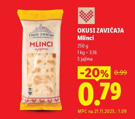 Okusi zavičaja Mlinci