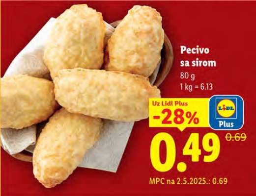 Pecivo sa sirom