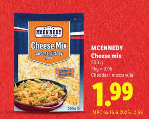 MCENNEDY Cheese mix