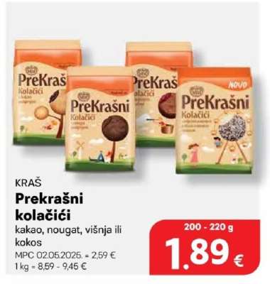 PREKRAŠNI KOLAČIĆI