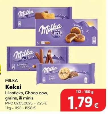 MILKA KEKSI