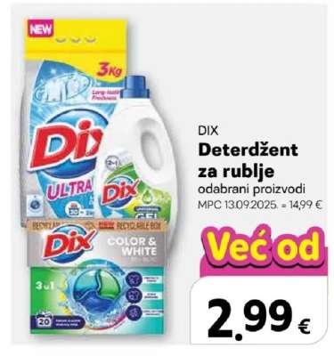 DIX Deterdžent za rublje