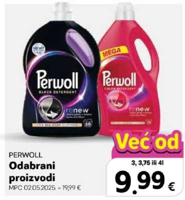 PERWOLL Odabrani proizvodi