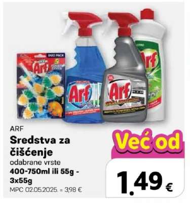 ARF Sredstva za čišćenje