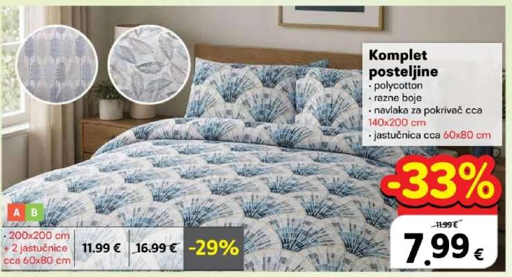 Komplet posteljine