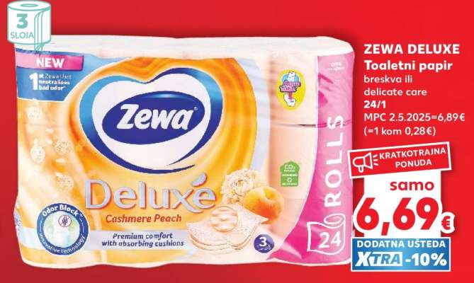 ZEWA DELUXE TOALETNI PAPIR