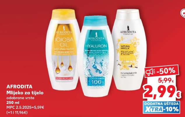 AFRODITA Mlijeko za tijelo