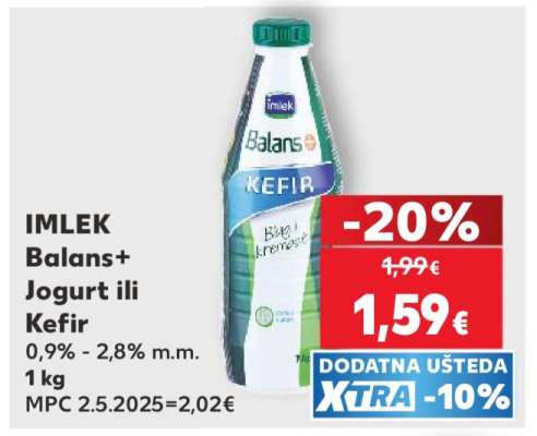 IMLEK Balans+ Jogurt ili Kefir