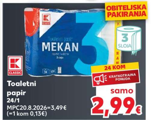 Toaletni papir 24/1