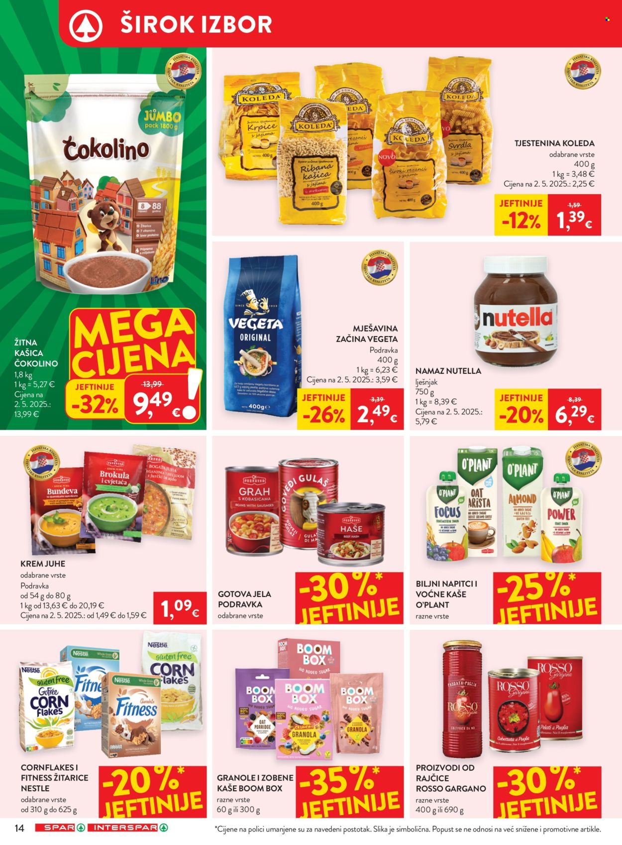 Leták SPAR - 14.10.2026 - 20.10.2026. Strana 20