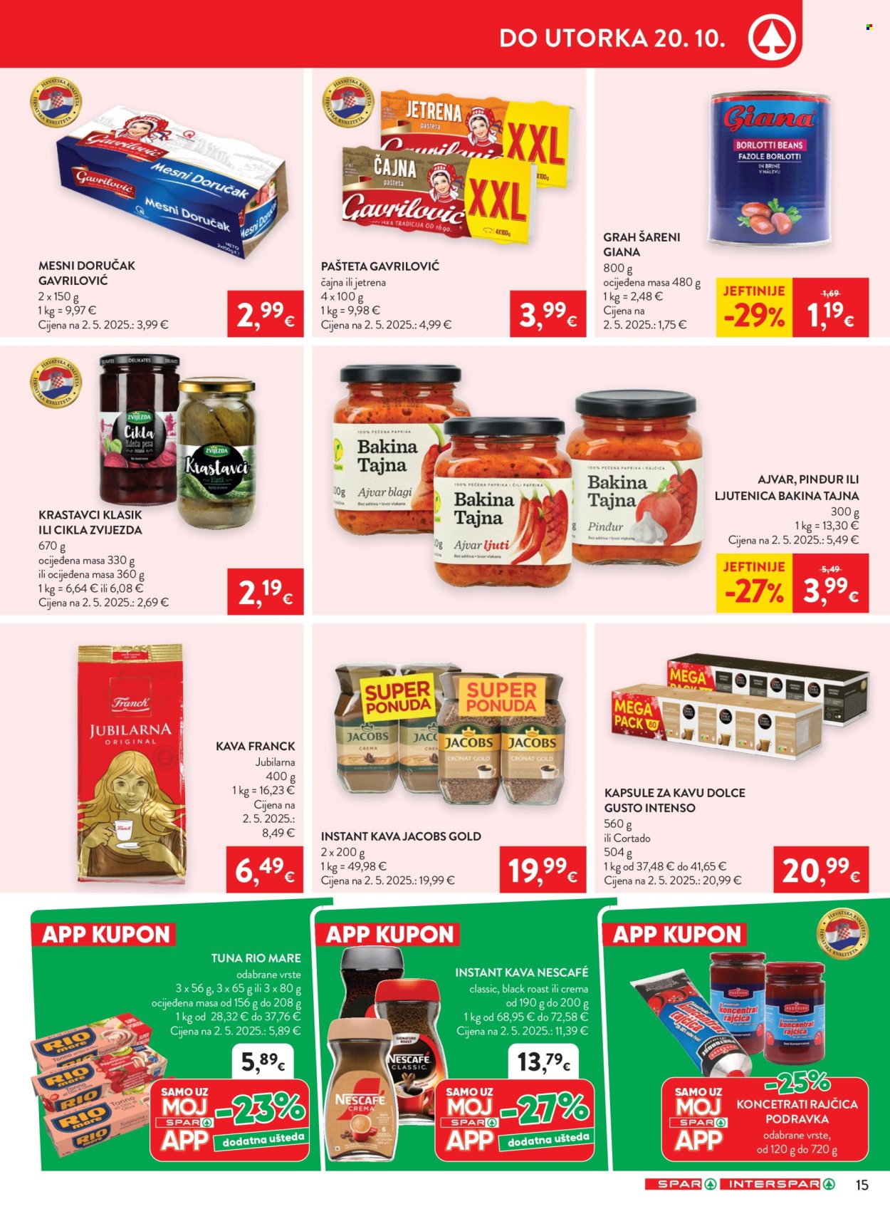 Leták SPAR - 14.10.2026 - 20.10.2026. Strana 21