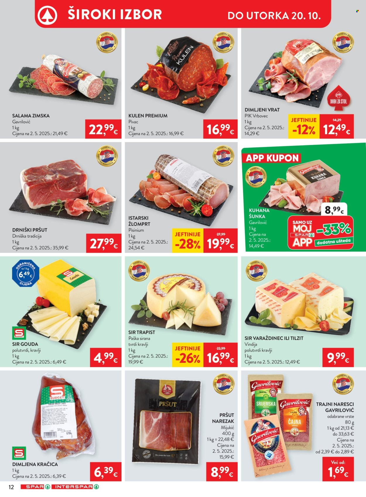 Leták INTERSPAR - 14.10.2026 - 20.10.2026. Strana 18