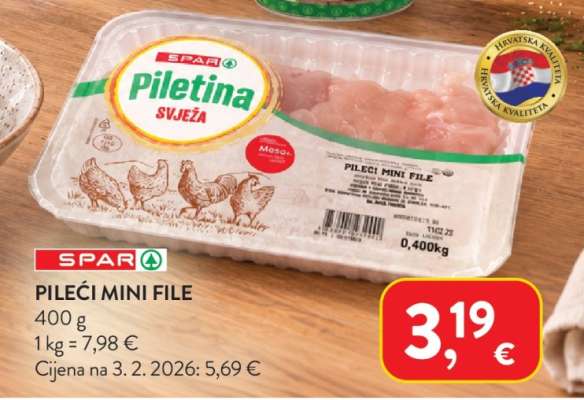 Pileći mini file