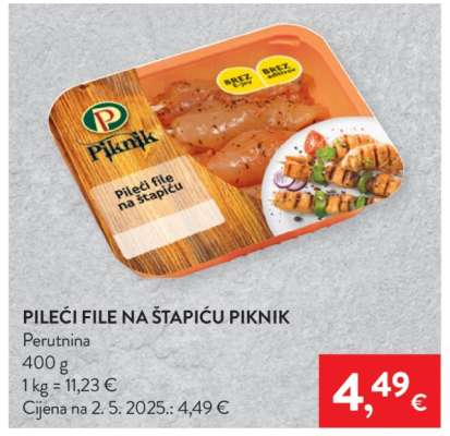 PILEĆI FILE NA ŠTAPIĆU PIKNIK