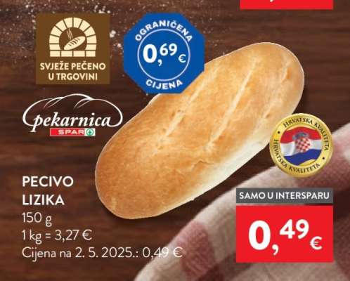 Pecivo lizika