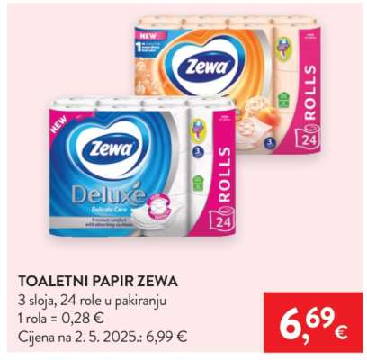 Toaletni papir Zewa