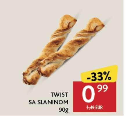 TWIST SA SLANINOM