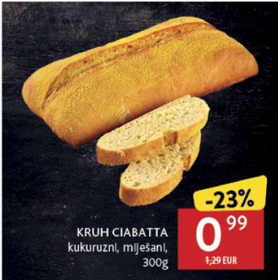 KRUH CIABATTA