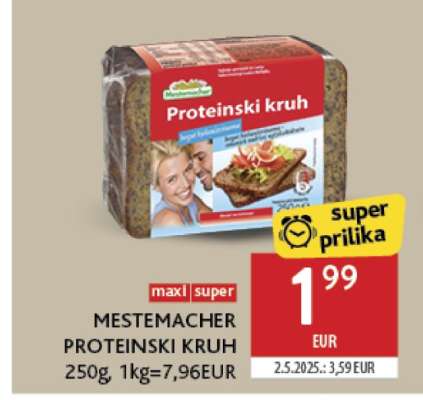MESTEMACHER Proteinski kruh