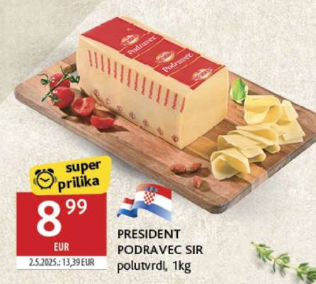 PRESIDENT PODRAVEC SIR