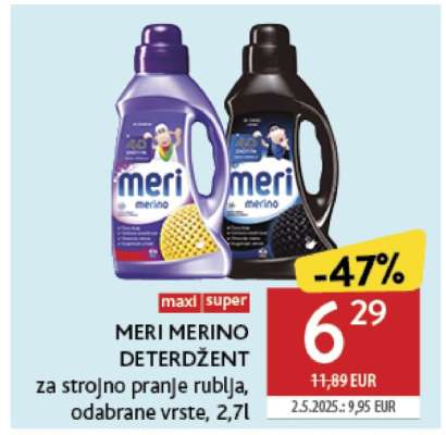 MERI MERINO Deterdžent