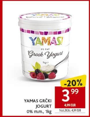 Yamas Grčki jogurt