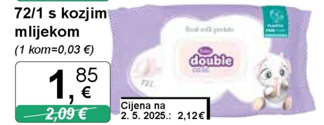 72/1 s kozjim mlijekom