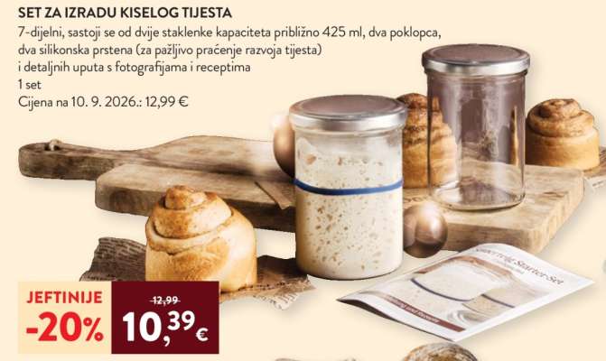 Set za izradu kiselog tijesta