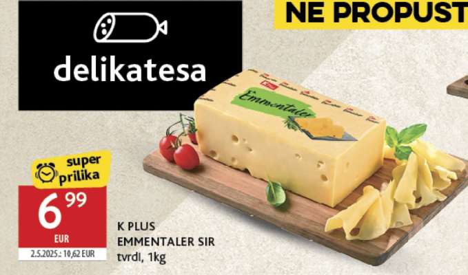 K PLUS EMMENATALER SIR