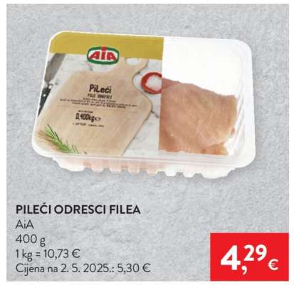 Pileći odresci filea