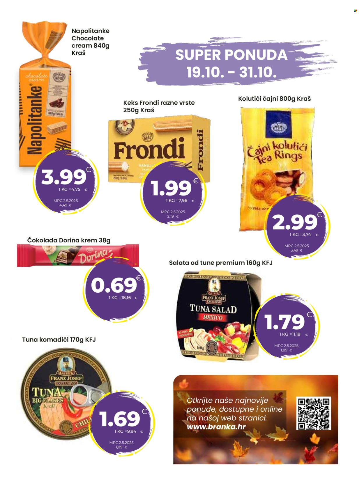 Leták Branka - 19.10.2026 - 31.10.2026. Strana 9
