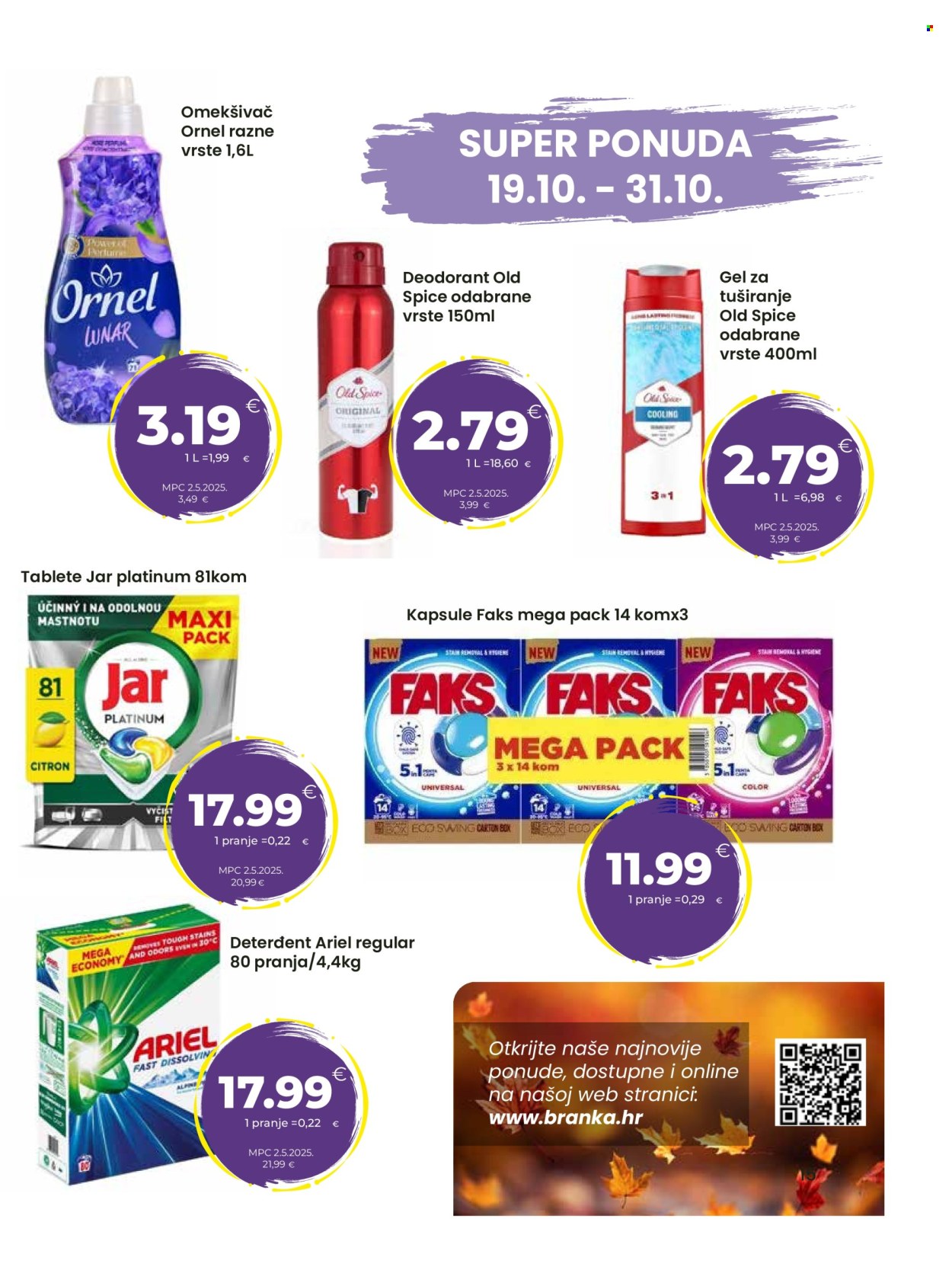 Leták Branka - 19.10.2026 - 31.10.2026. Strana 15