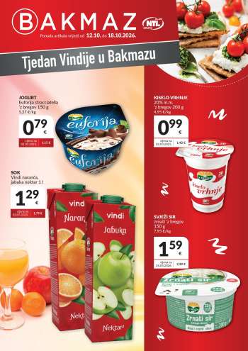 Bakmaz katalog - 12.10.2026. - 18.10.2026.