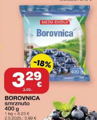 BAKINA KUHINJA Borovnica
