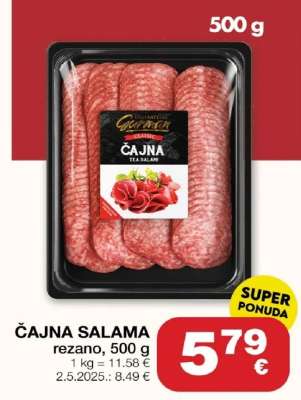 ČAJNA SALAMA