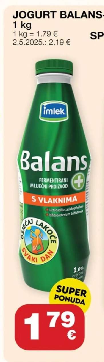 JOGURT BALANS +