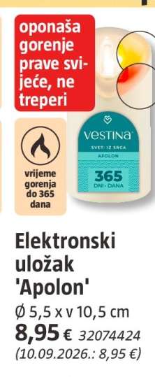 Elektronski uložak 'Apolon'