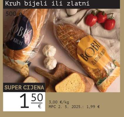 Kruh bijeli ili zlatni