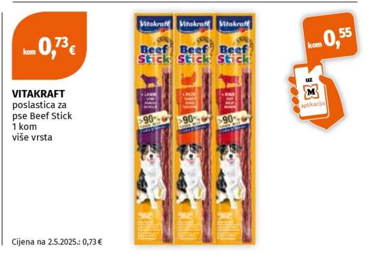VITAKRAFT poslastica za pse Beef Stick