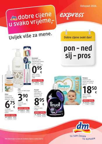 dm katalog - 16.10.2026. - 31.10.2026.