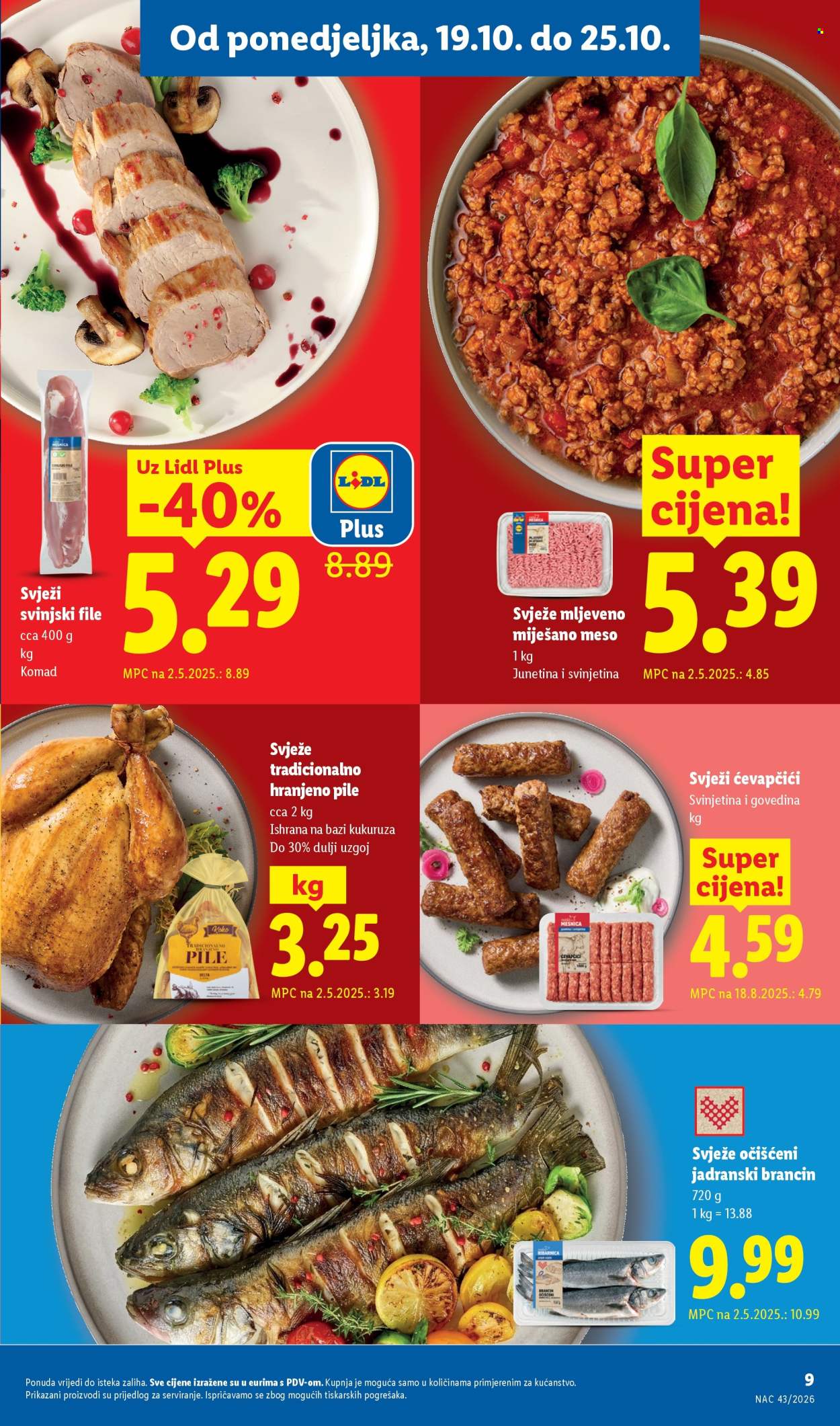 Leták Lidl - 19.10.2026 - 25.10.2026. Strana 9